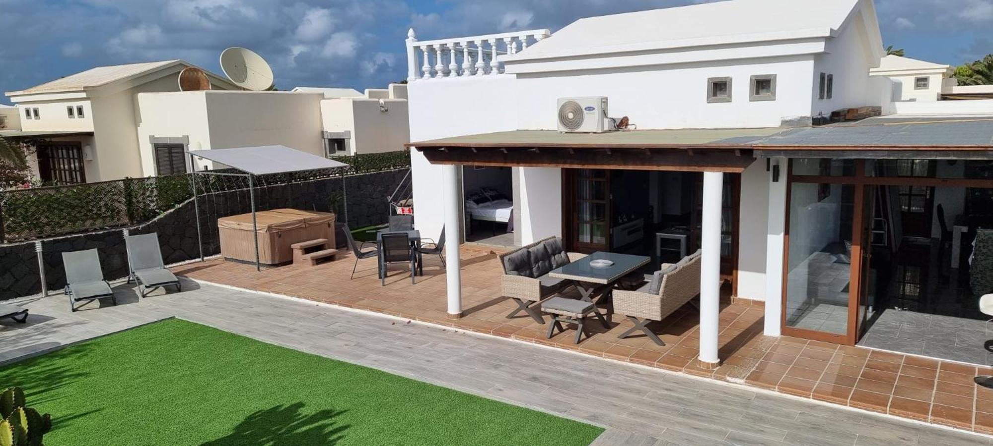 Casa De Nefertiti Villa Playa Blanca  Ngoại thất bức ảnh